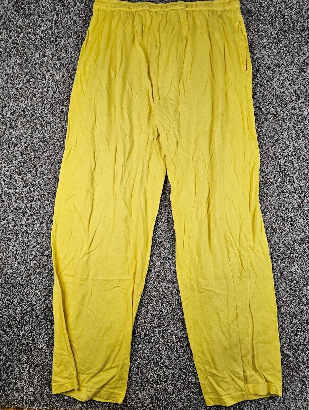 Harry Potter Mens Sz XXL Pajama Lounge Pants Hufflepuff House Bright Yellow